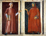 Andrea del Castagno 1421-1457 Dante e Petrarca 1450 circa