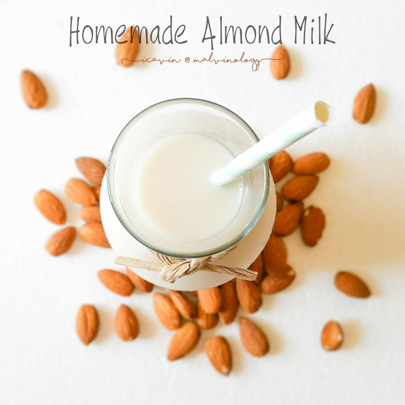 icavin.etc homemade Almond Milk