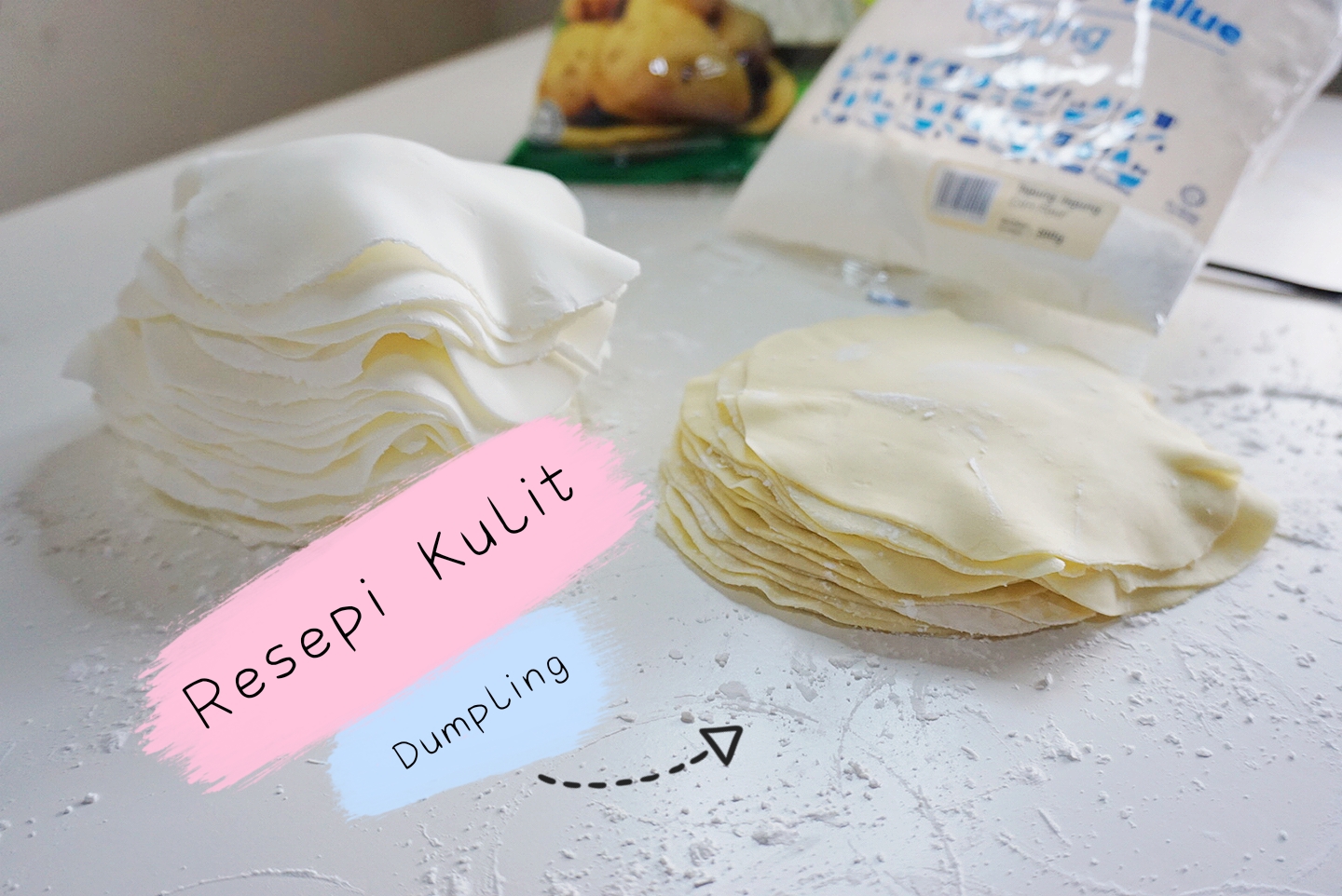 Resepi Kulit Dumpling Mudah Mama Darwiish