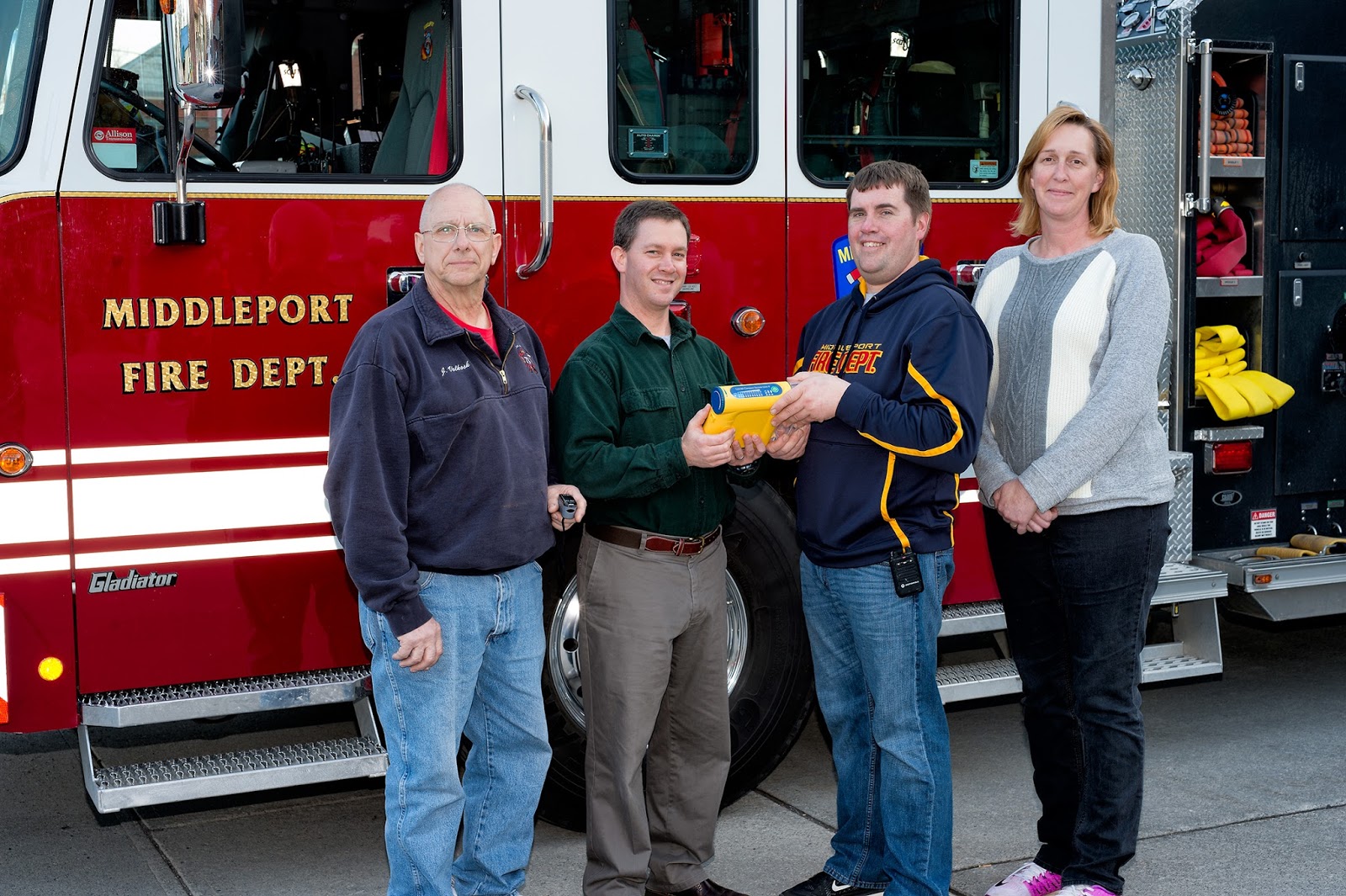 LIFE AND TIMES IN GASPORT, NEW YORK FMC donates pulse ox units to