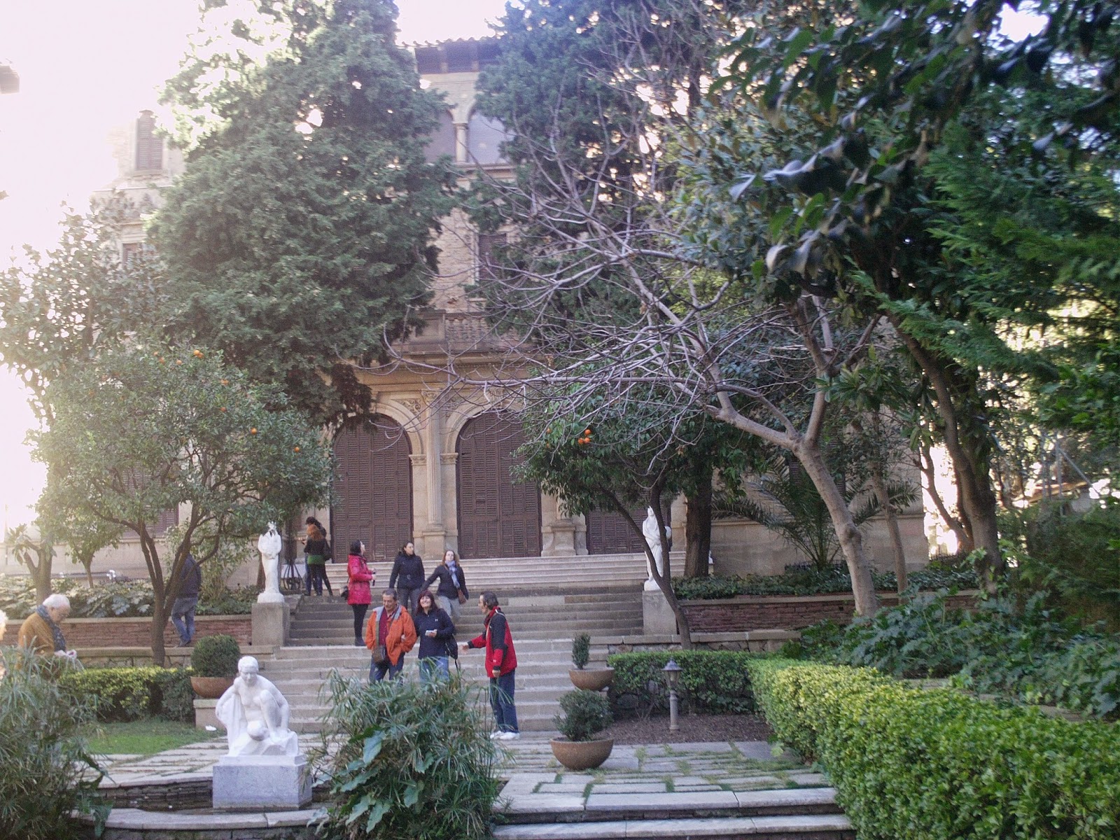 La Gran Corrupción: VISITA A LOS JARDINES DE LA MANSIÓN MUÑOZ RAMONET