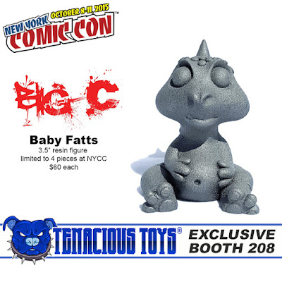 New York Comic Con 2015 Exclusive “Stone Idol” Baby Fatts Resin Figure by Big C