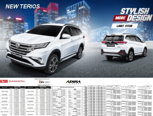 Brosur Kredit Mobil Daihatsu Terios 2021 Promo Diskon