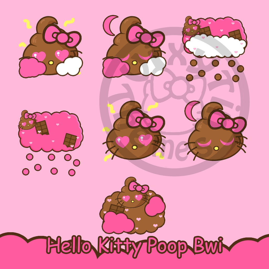 Vixytin Themes Hello Kitty Poop BeWeather