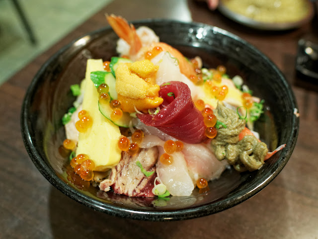 橋壽司 海鮮丼+海膽