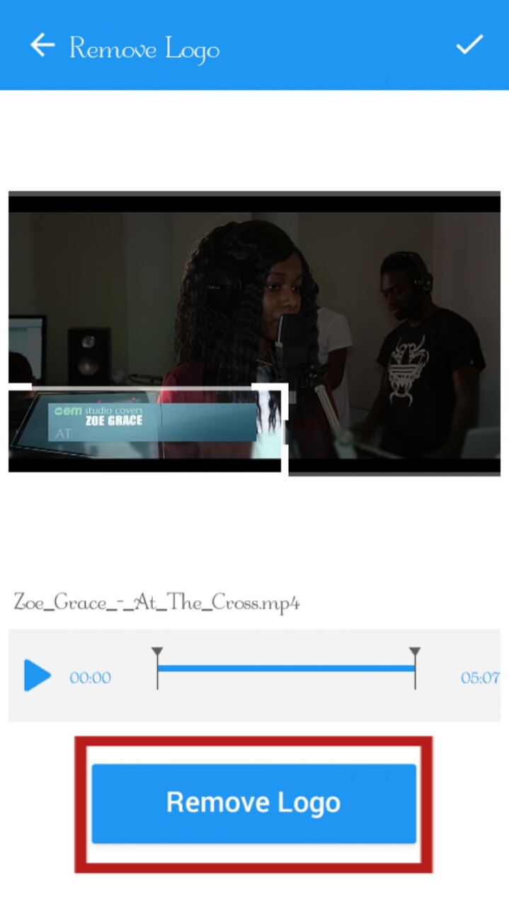 How To Remove Logo Or Watermarks Date Stamp On Videos Using Android Phone