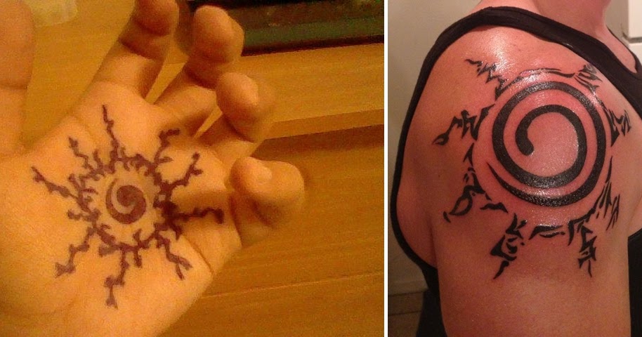 naruto tattoo, seal tattoo of naruto, manga tattoo, top cursed seal ...