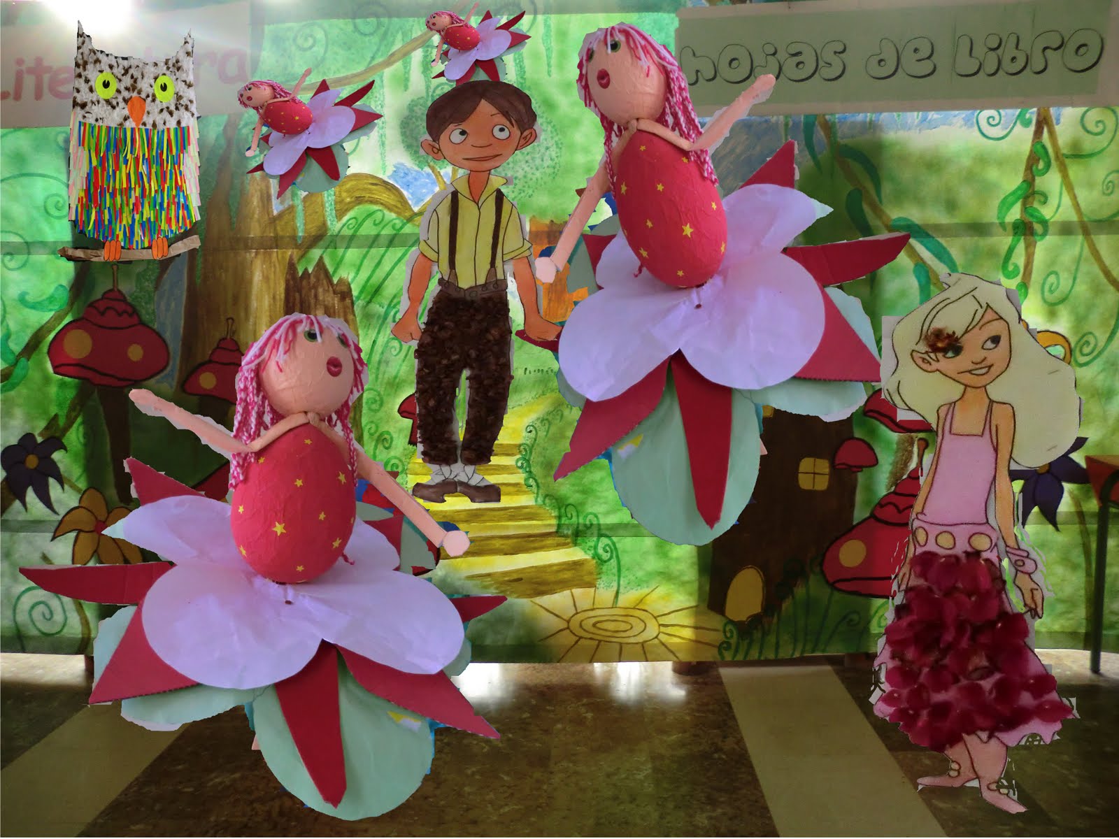 CEIP DIEGO REQUENA: HOJAS DE LIBRO, HOJAS DE BOSQUE