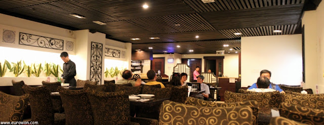 Interior del restaurante Estela de Macao