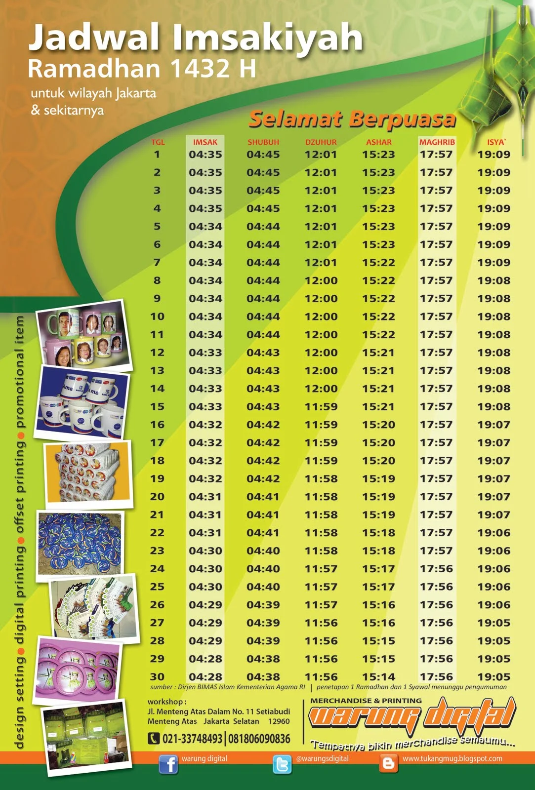 Jadwal Imsakiyah Pekanbaru Terlengkap 2024 untuk Ramadhan Praktis