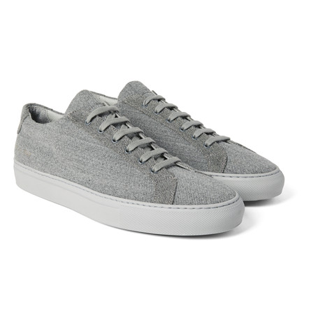 The Grey Days Of Summer: Common Projects Achilles Wool-Twill Sneakers ...