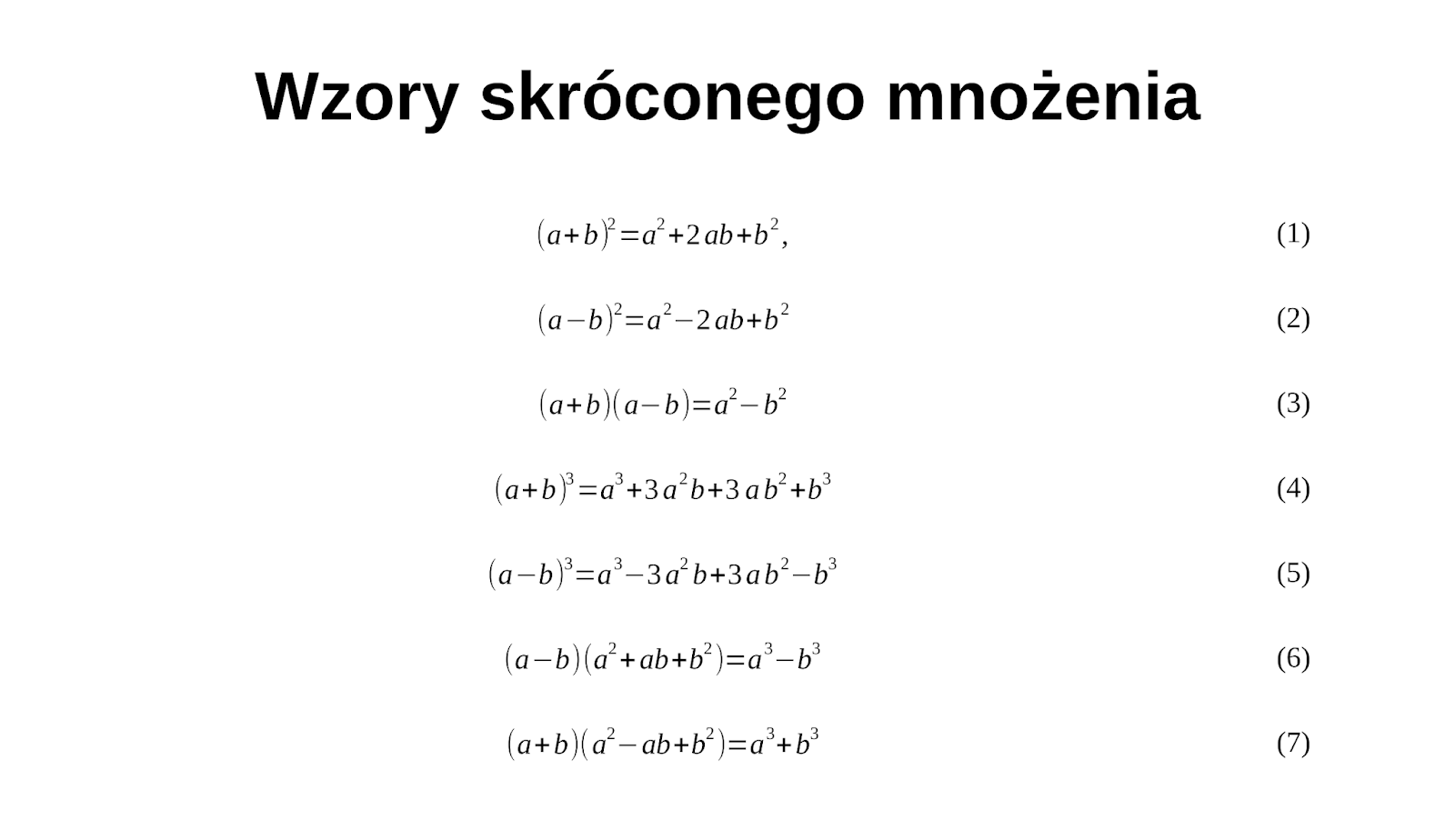 Wzory Skróconego Mnożenia Do 3 Sprawdzian - Jak poskromić upierdliwego ucznia?