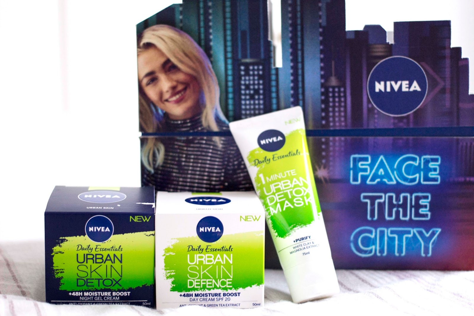 nivea urban skin detox night gel moisturizer