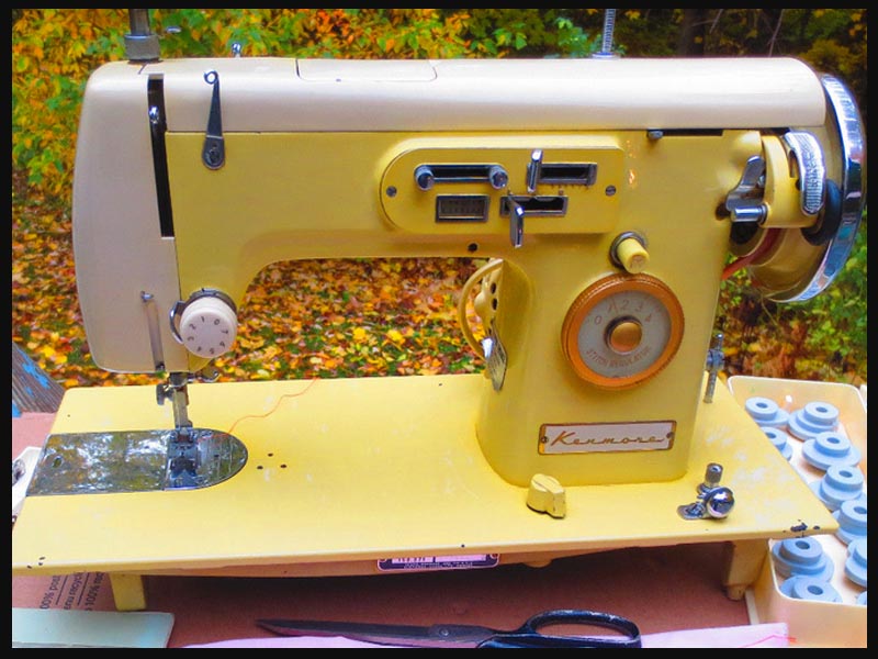 Steel Sewing 1950's Kenmore Sewing Machines