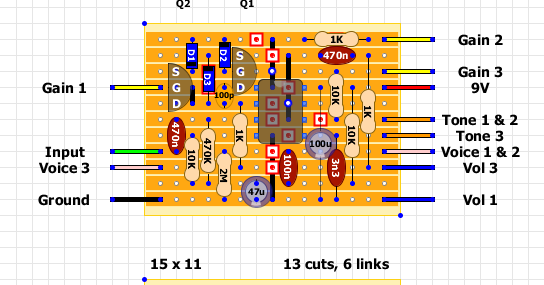 Guitar FX Layouts: Hermida Zendrive
