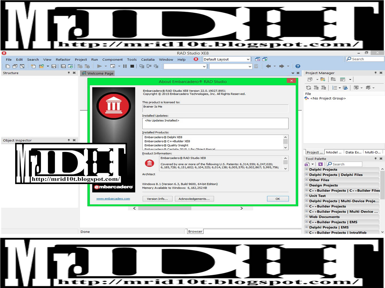 Tutorial Delphi Embarcadero | tutorial cara install delphi embarcadero ex8 mr id10t Tutorial Delphi Embarcadero | tutorial cara install delphi embarcadero ex8 mr id10t