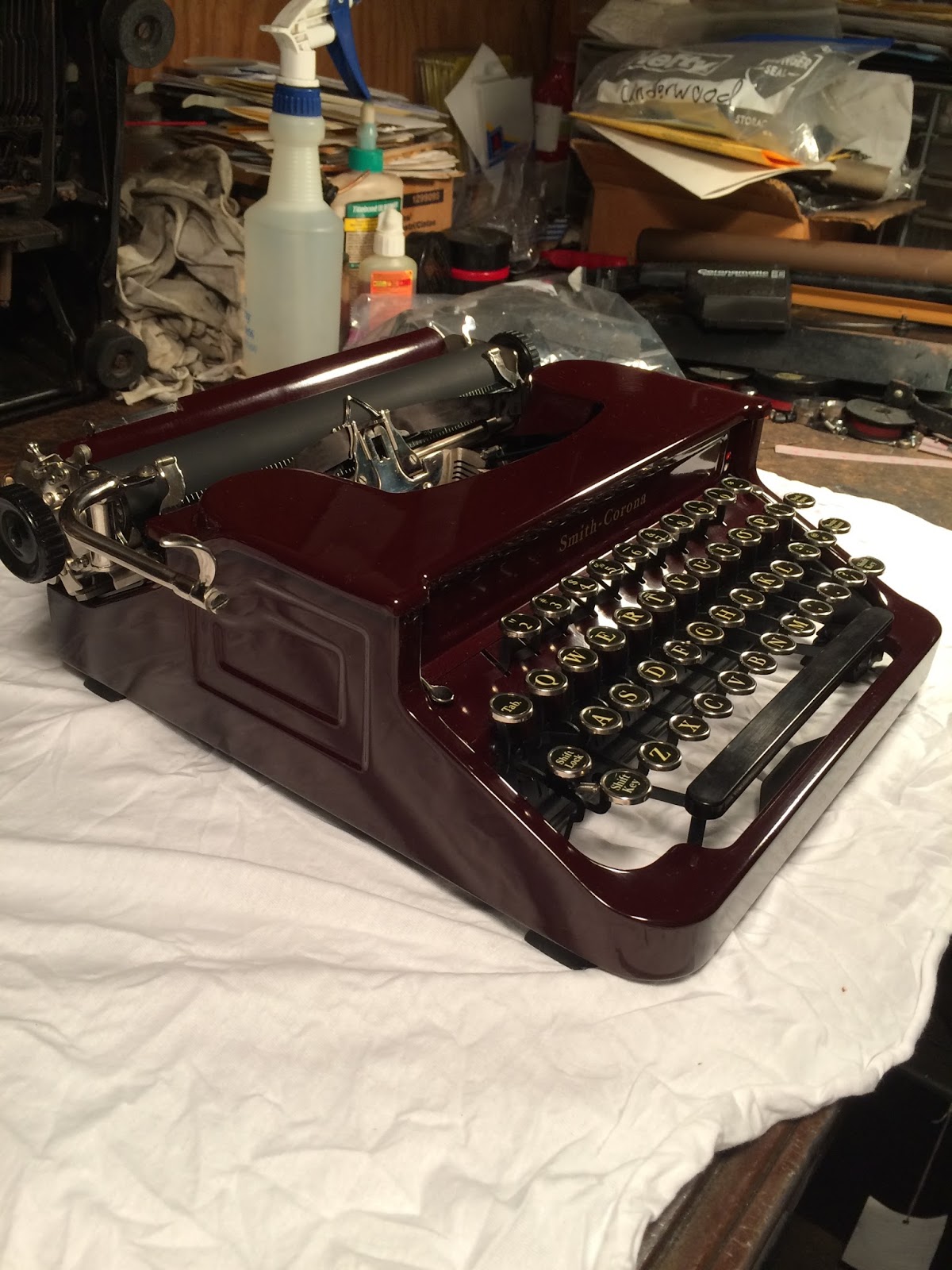 Life in a Typewriter Shop Does Anyone Type In Middle English Anymore