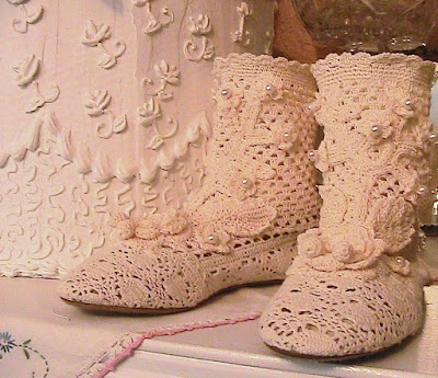 crochet boots with soles