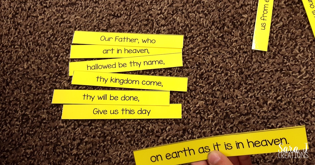Catholic prayers for children made easier with the help of puzzles.  Great way to help students memorize prayers.