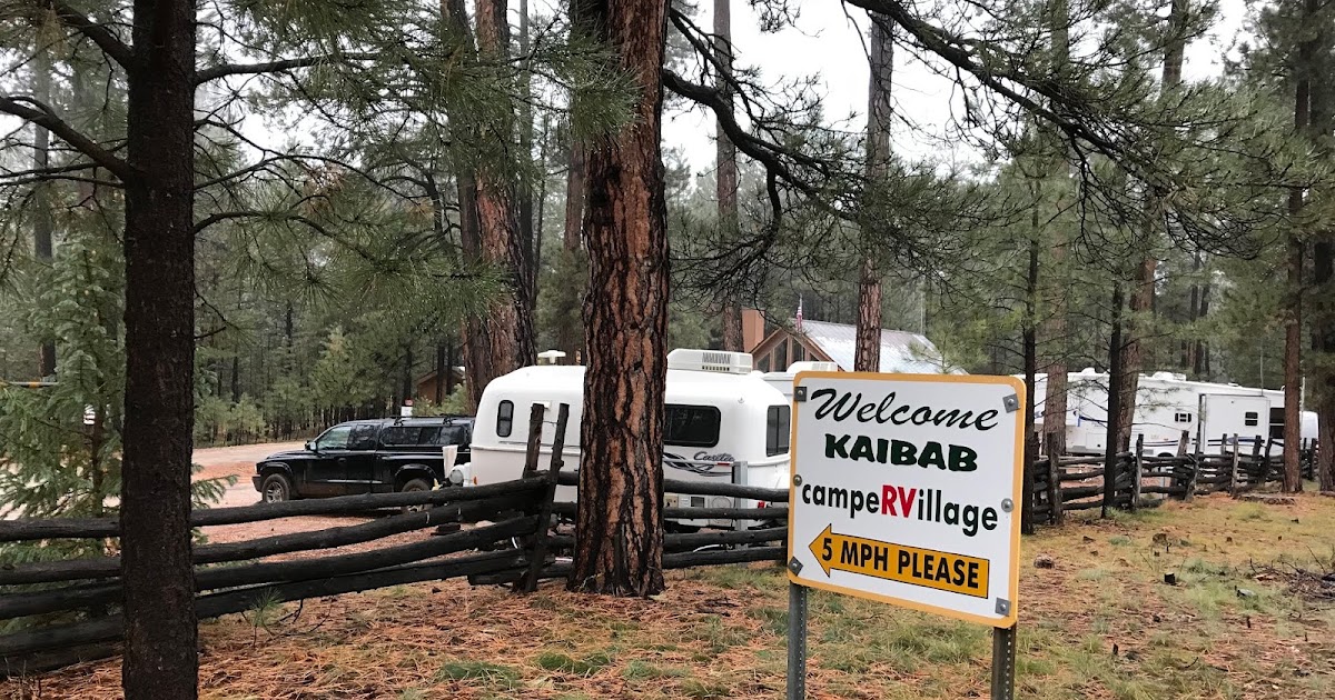 Two Utah Gypsies RVing National Sites in the US Kaibab Camper