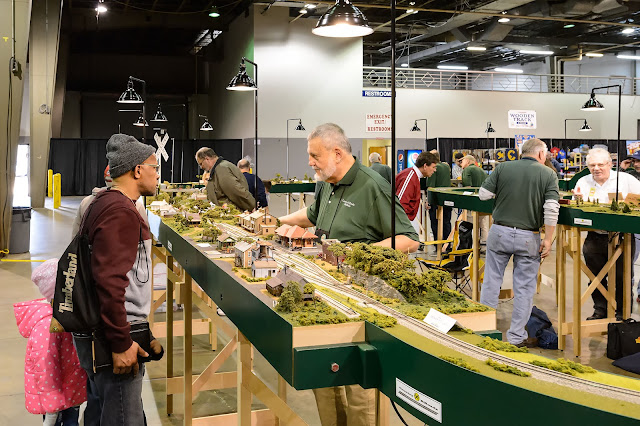 Model Train Layout at The World's Greatest Hobby on Tour