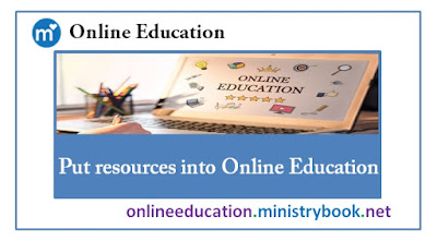 Put resources into Online Education