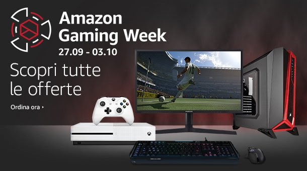 Amazon Gaming Week: tante offerte fino al 03 ottobre