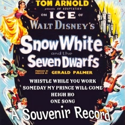 Disney Snow White Ice Show Record Cast Album Tom Arnold