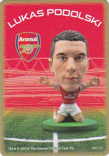 SoccerStarz Mikel Arteta Arsenal Figurine