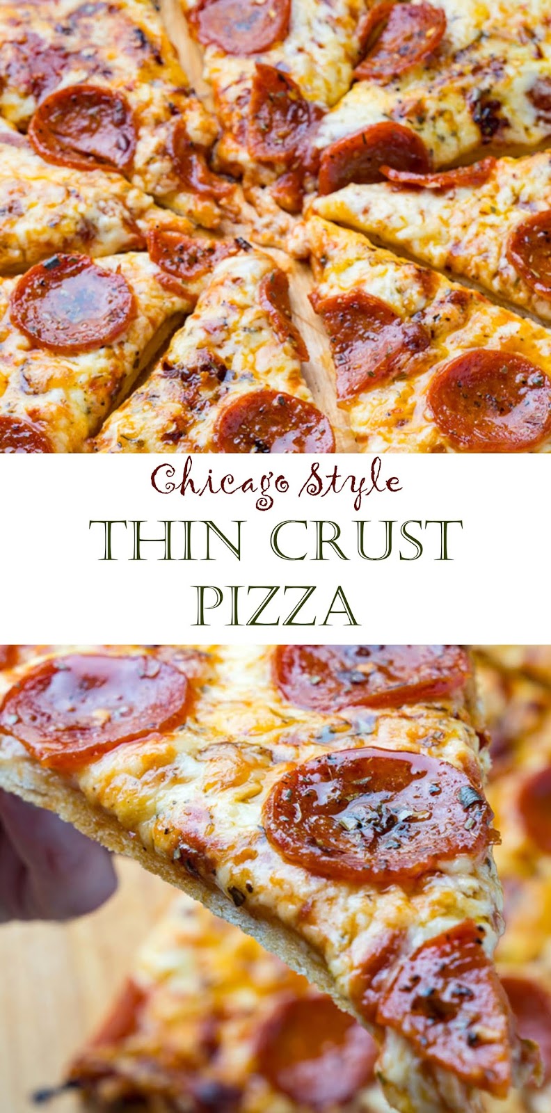 1759 Reviews: My BEST #Recipes >> Chicago Style Thin Crust #Pizza - .....