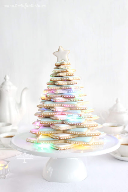 Tutorial árbol de Navidad de galletas