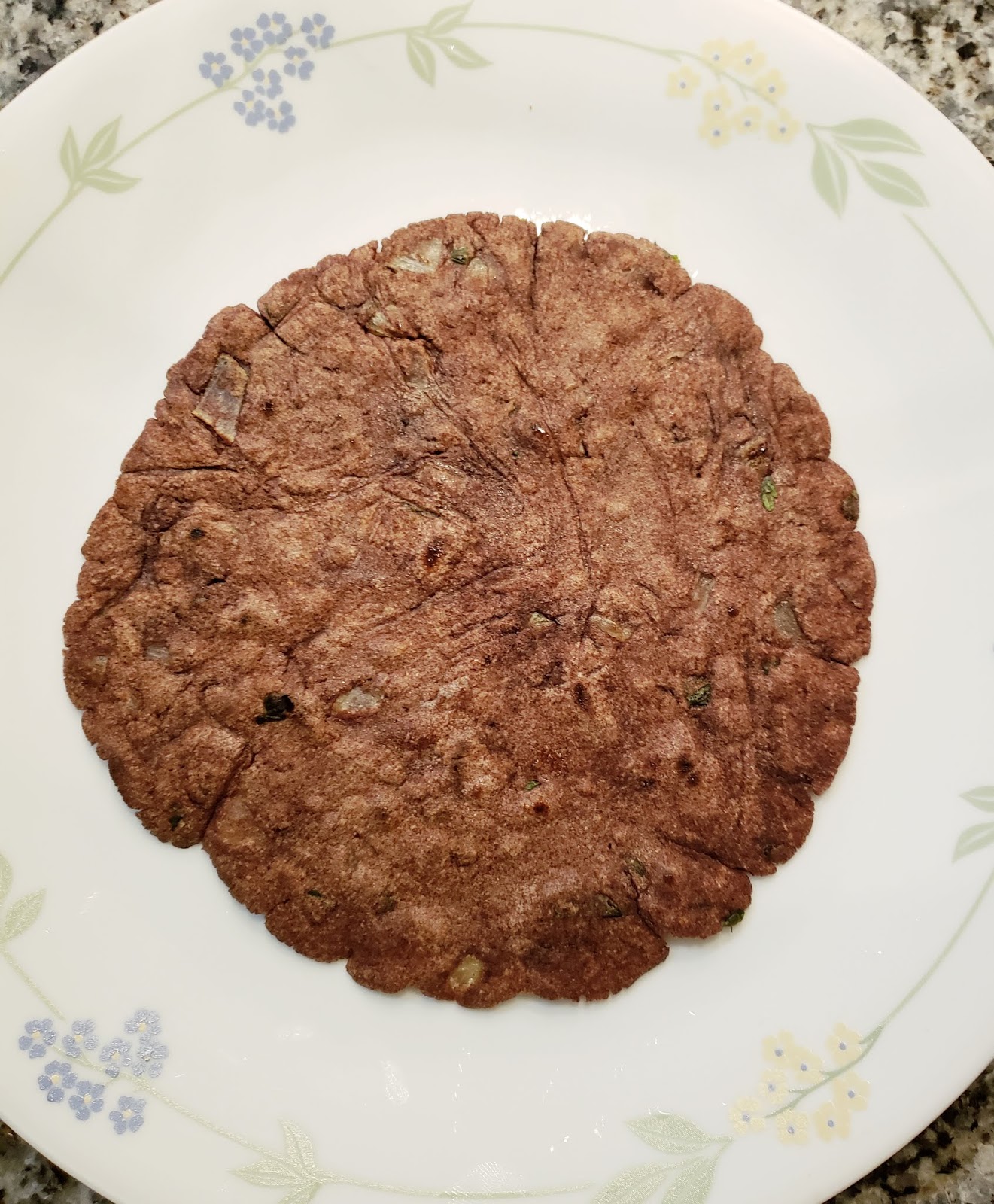Ragi Roti/Finger Millet Roti