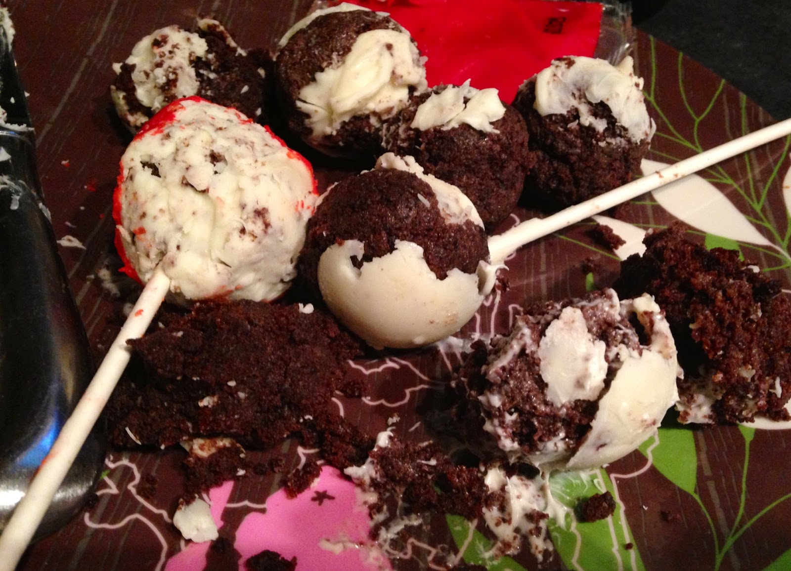 Pink Scrubs Cake Pop Fail