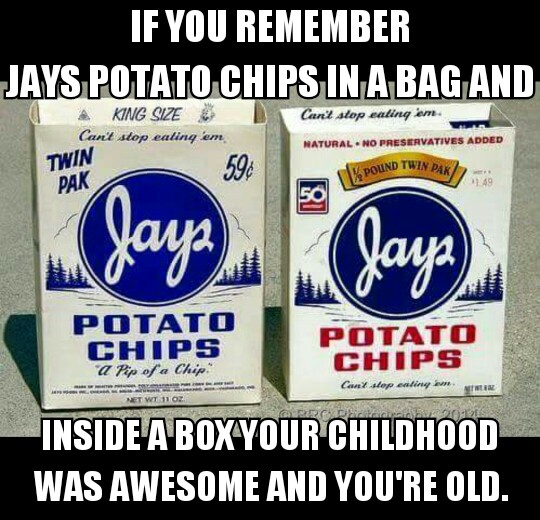 Industrial History Japps/Jays and YoHo Potato Chips