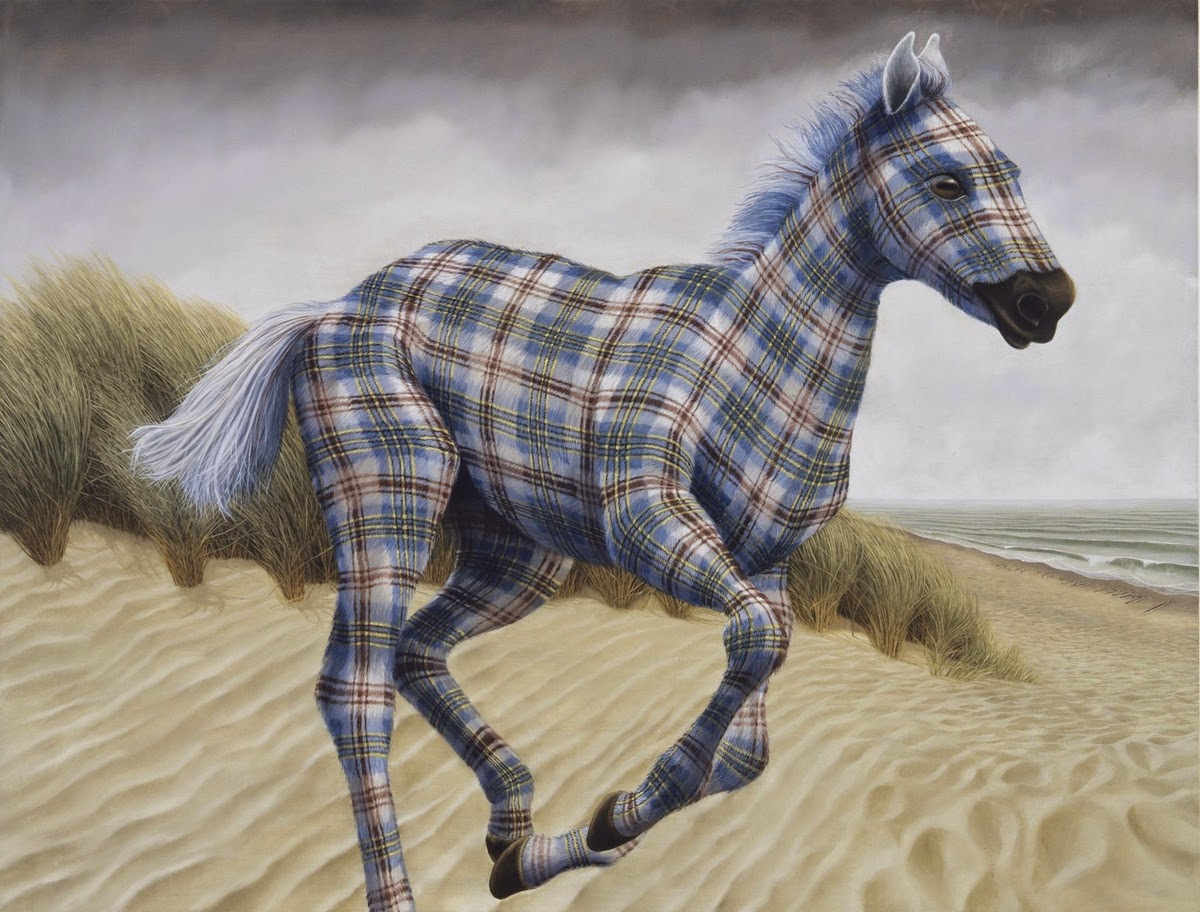 01-Sean-Landers-Animals-Coat-of-paint-in-Place-of-a-Coat-of-Fur-Paintings-www-designstack-co