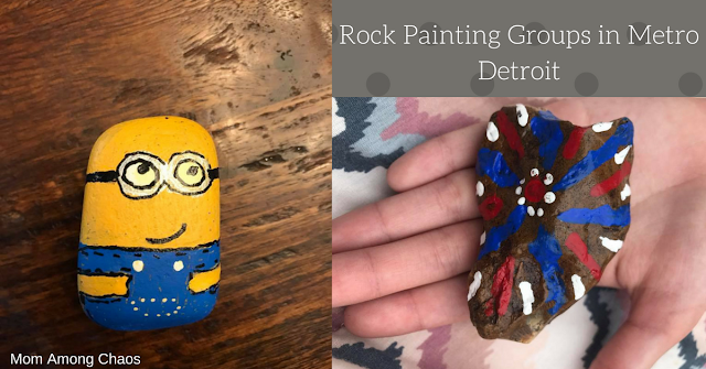 Rock Painting Groups in Metro Detroit, kids, things to do, Metro Detroit, crafts