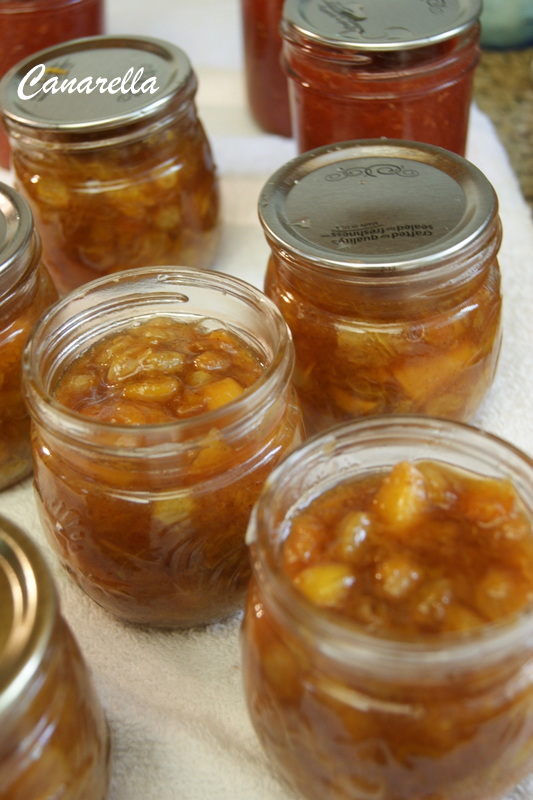 Canarella Brandy Soaked Nectarine Compote