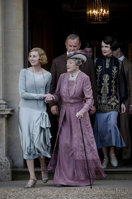 Downton Abbey Movie Laura Carmichael Maggie Smith Image 1