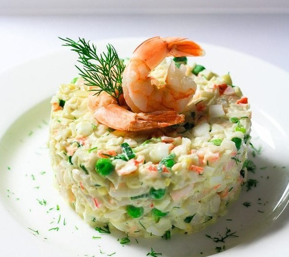 Crab and Shrimp Salad Crab and Shrimp Salad