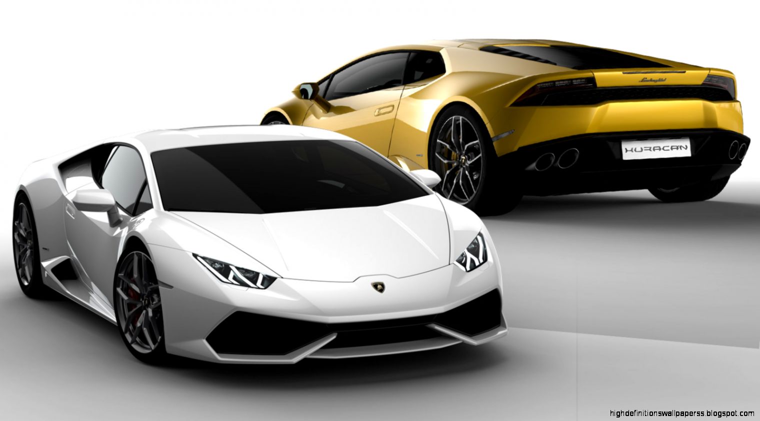 Lamborghini Huracan Gold And Silver Wallpaper Hd