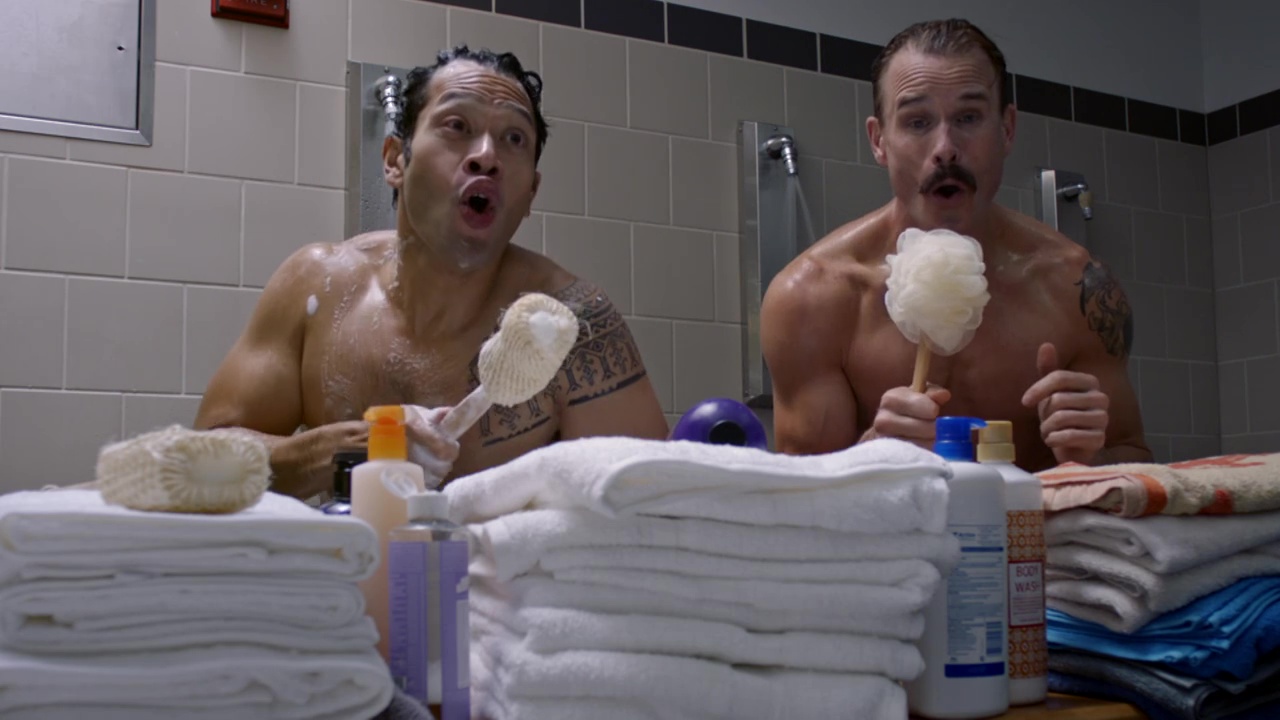 Steve Lemme nude and Eugene Cordero, Gabriel Hogan and Marcus Henderson shi...