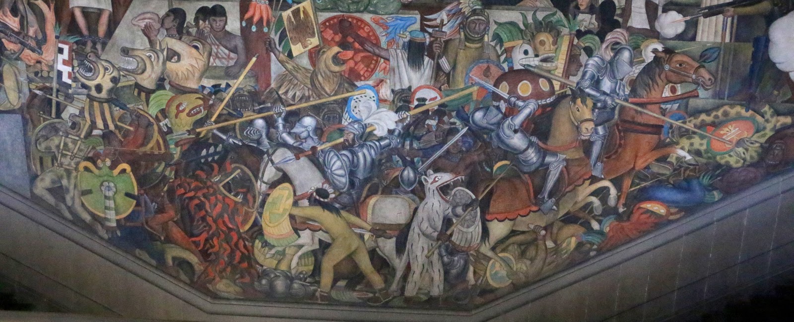 Mexico City Ambles Mexican Muralists Diego Rivera´s Murals in the