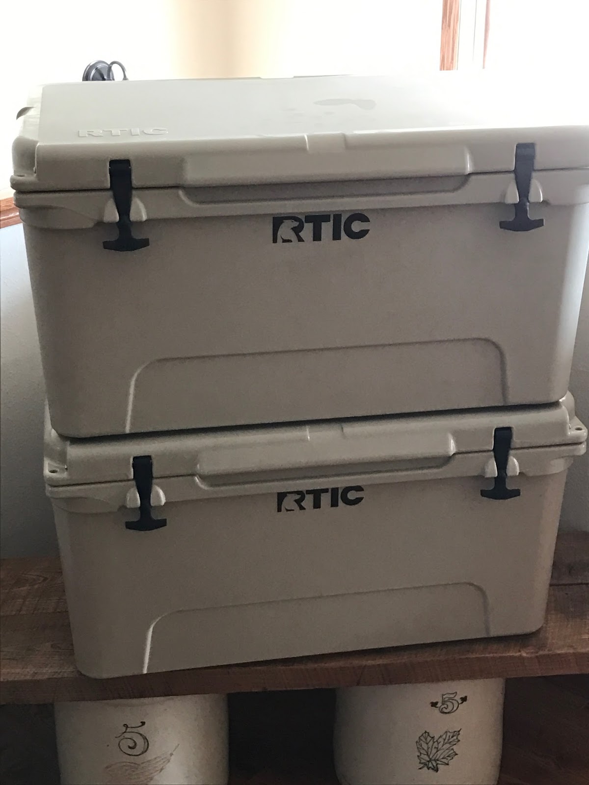 Review RTIC 65 Quart Cooler (Tan) Woodward Acres Tree Farm and