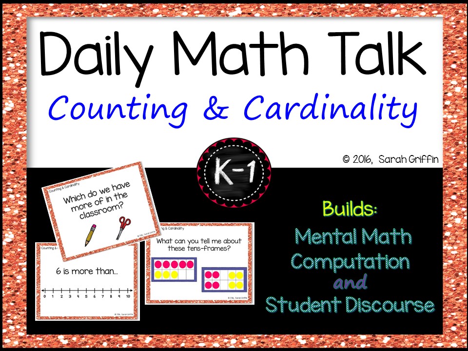 Daughters and Kindergarten Daily Math Talks in Kindergarten