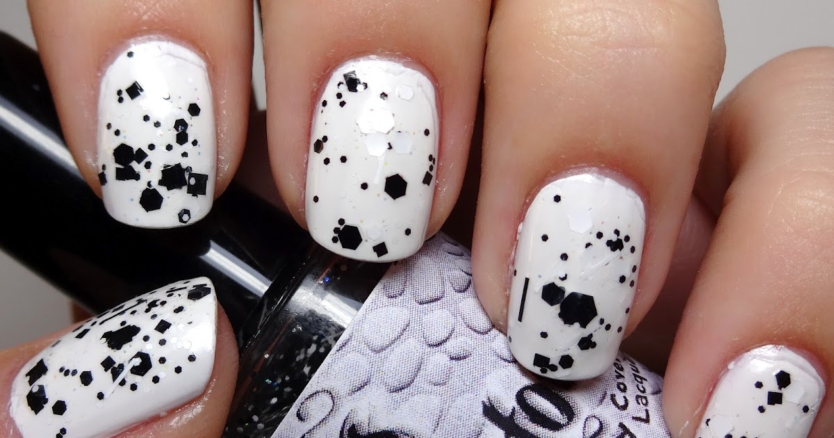 Frivolous Finishes: Cookies n Cream Mani a la Sticks 'n Stones by Cover ...