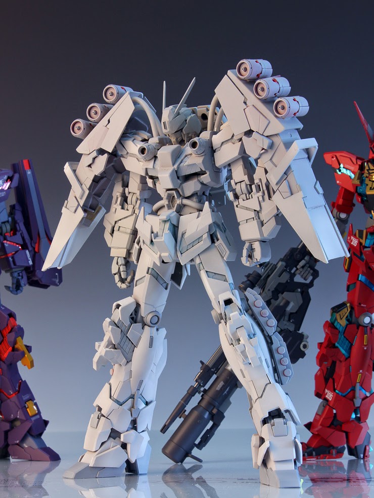 GUNDAM GUY: 1/100 Unicorn Gundam - Customized Build WIP by Redbrick