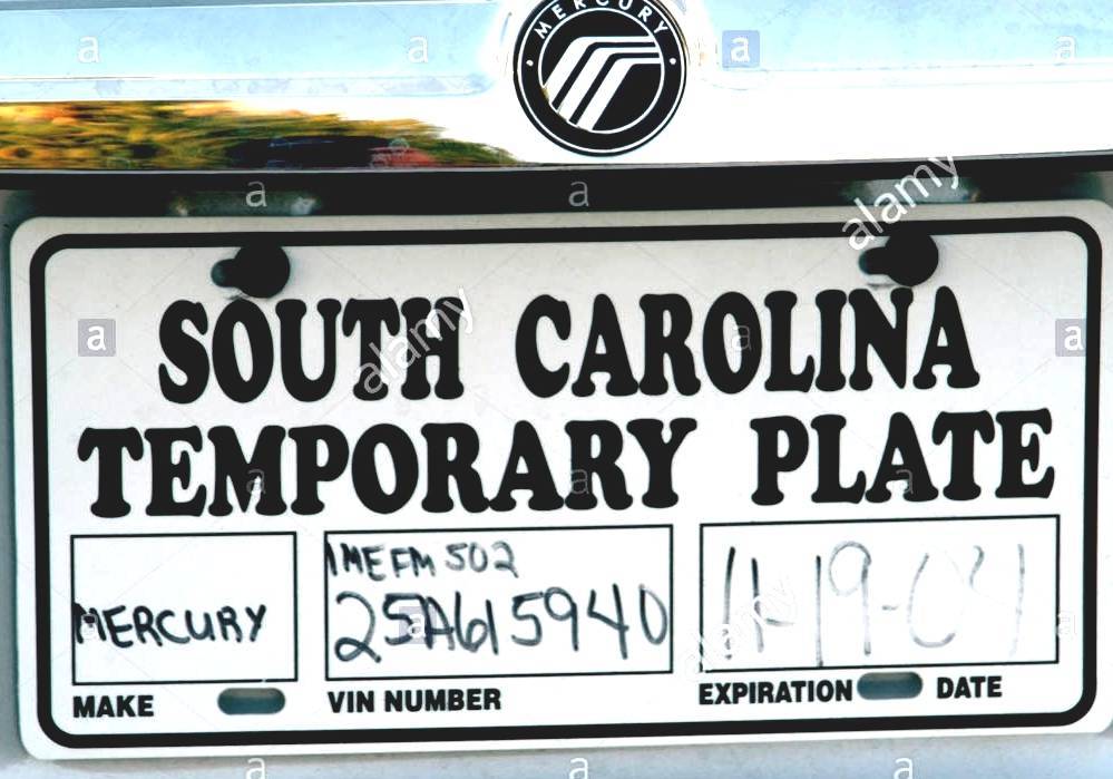 Vehicle Registration Plates Of South Carolina South Carolina Plate