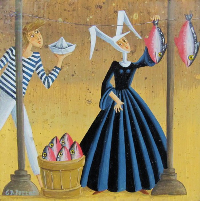 Швейцарский художник. Carole Perret Carole Perret