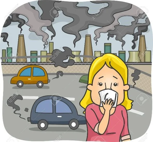 contaminación atmosferica para niños
