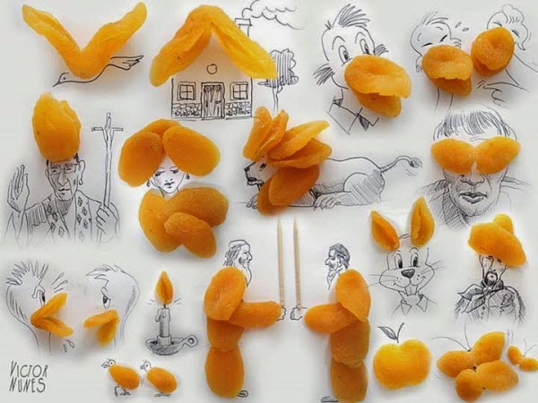 10 Amazing Creative Arts Made with Objects & Foods